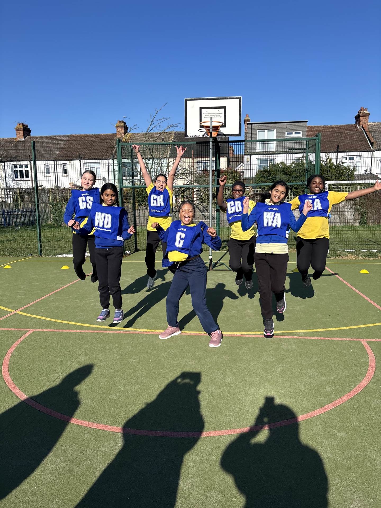 Norbury Manor Primary School 2025 Netball Teams Shines