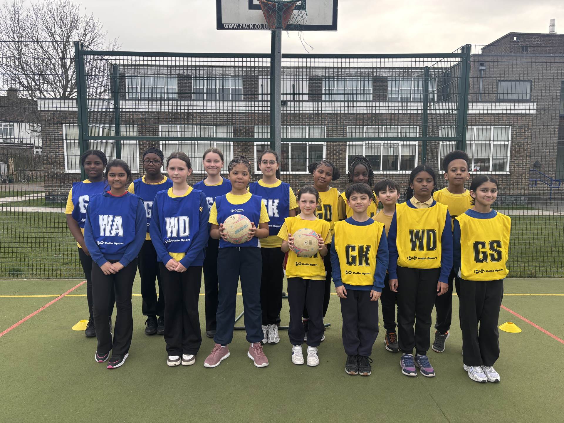 Norbury Manor Primary School 2025 Netball Teams Shines